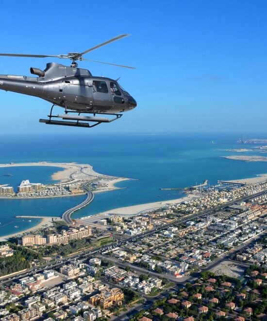 Helicopter tour